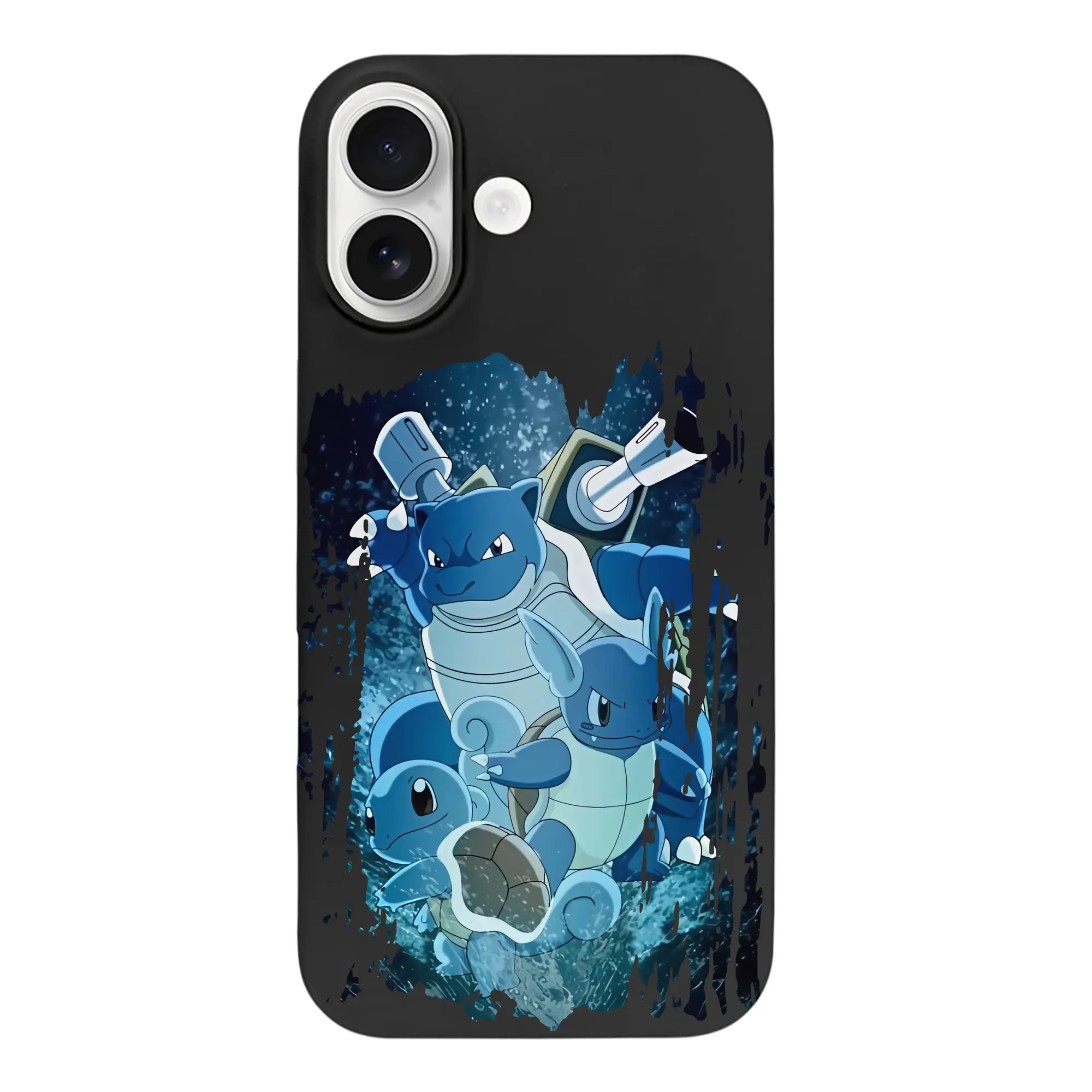 ポケモン グッズ,ゼニガメ - iPhone 17 シリーズ シリコンケース 薄型 耐衝撃 指紋防止 ソフトタッチカバー 精密フィット 傷防止 保護ケース iPhone 17/17 Air/17 Pro/17 Pro Max 対応